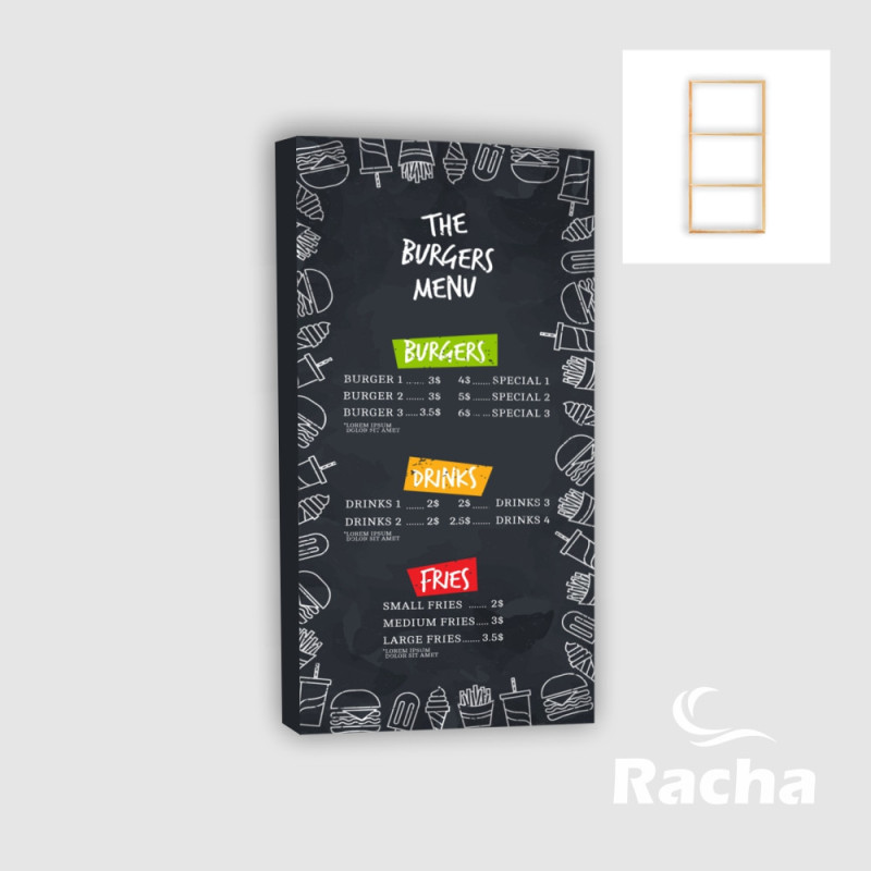 BASTIDOR + BANNER DE 2M X 1M BASTIDOR + BANNER DE 2M X 1M