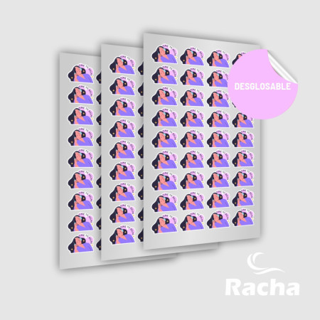 STICKER TROQUELADO